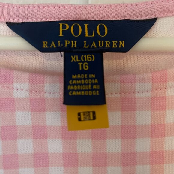 NWT BEAUTIFUL RALPH LAUREN GIRLS DRESS, SIZE XL - Picture 2 of 11